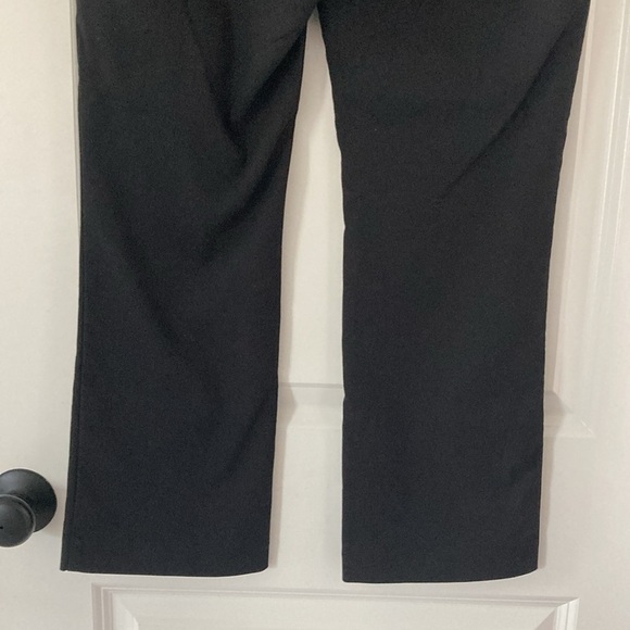 LOFT 10 High waist black ankle pants elastic waist - Picture 9 of 13